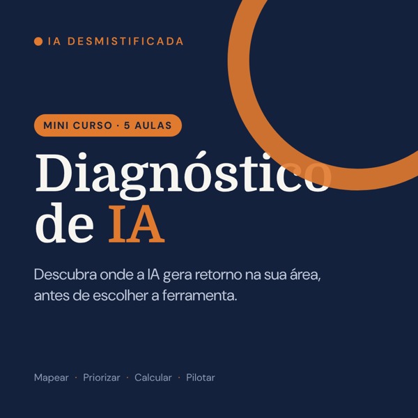 Capa do mini curso Diagnóstico de IA